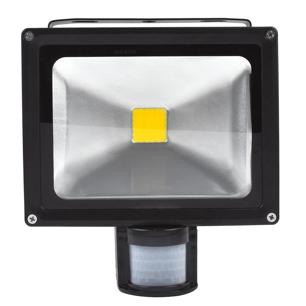 20W Motion Sensor LED Outdoor Flood Lights Cool White Warm White
