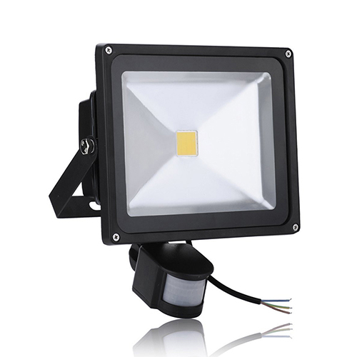 50W Motion Sensor LED Outdoor Flood Lights Smart PIR Flood Lamp