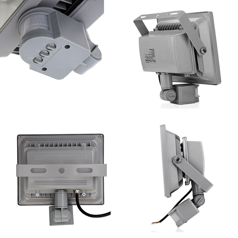 20W Motion Sensor LED Outdoor Flood Lights Cool White Warm White