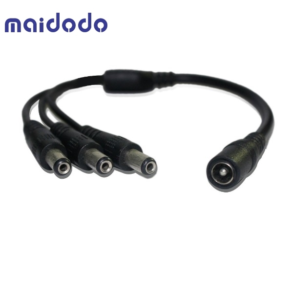 1 to 3 DC Power Female to Male Splitter Adapter Cable