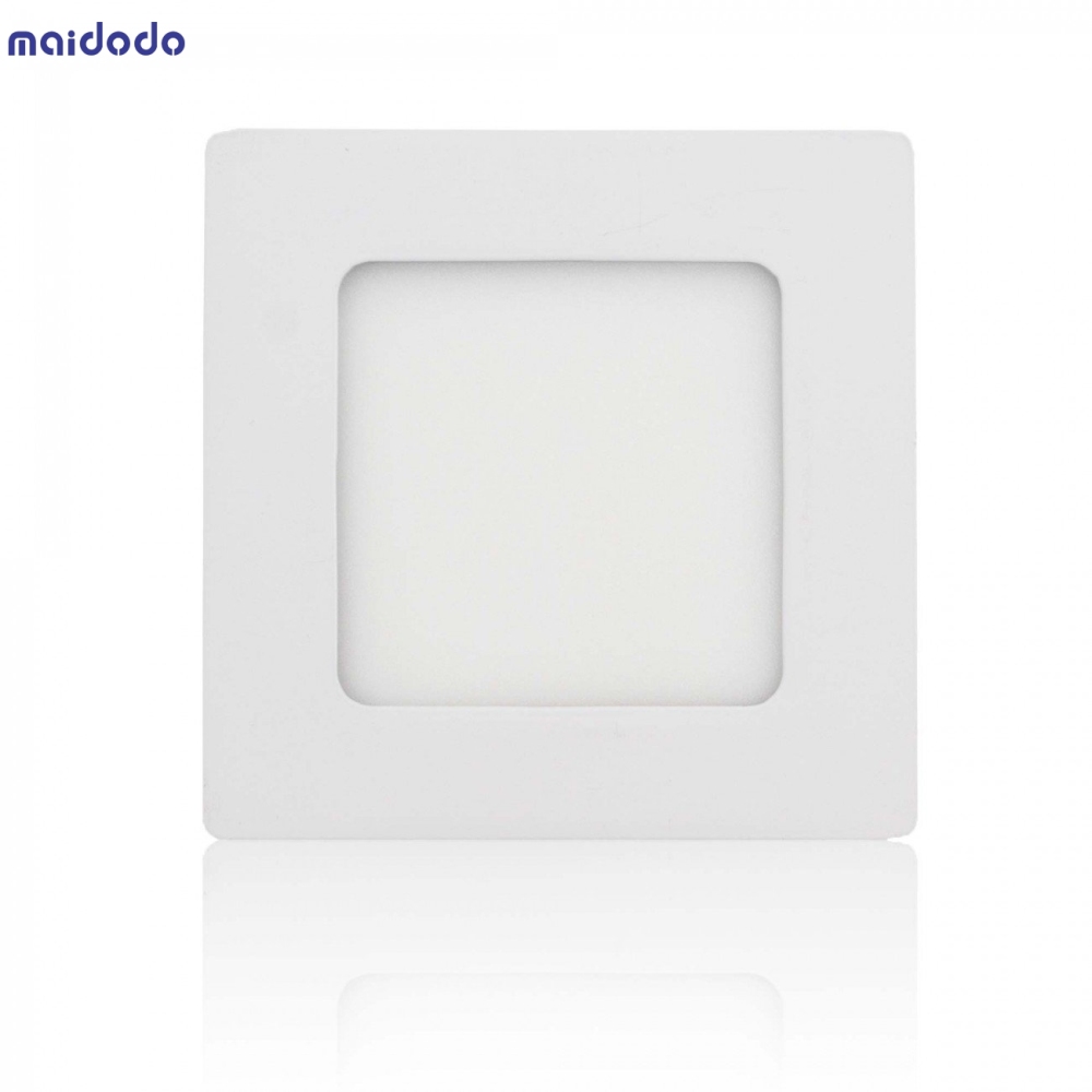 6W Recessed LED Panel Light Warm White Cool White