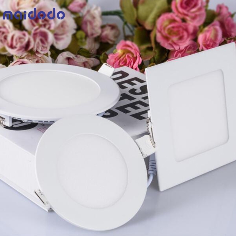 18W Recessed LED Panel Light Warm White Cool White