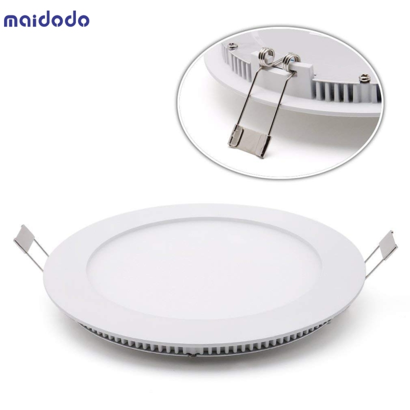 9W Recessed LED Panel Light Warm White Cool White