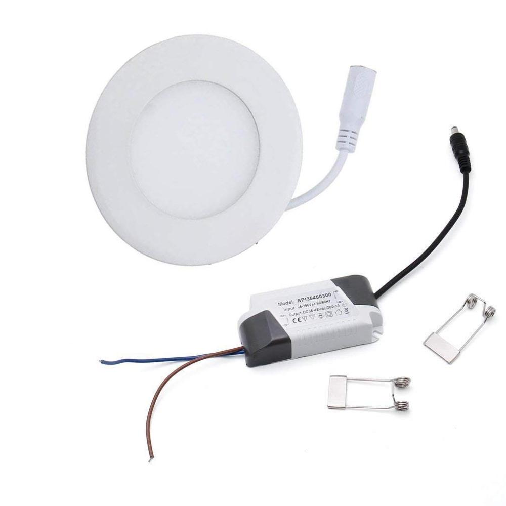 18W Recessed LED Panel Light Warm White Cool White