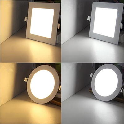 18W Recessed LED Panel Light Warm White Cool White