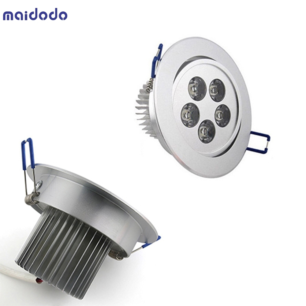 3x 5W Recessed LED Ceiling Spotlight Warm White Cold White