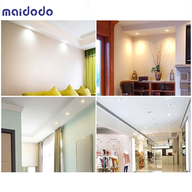 4x 3W LED Recessed Downlight Ceiling Spotlight Cool White Warm White