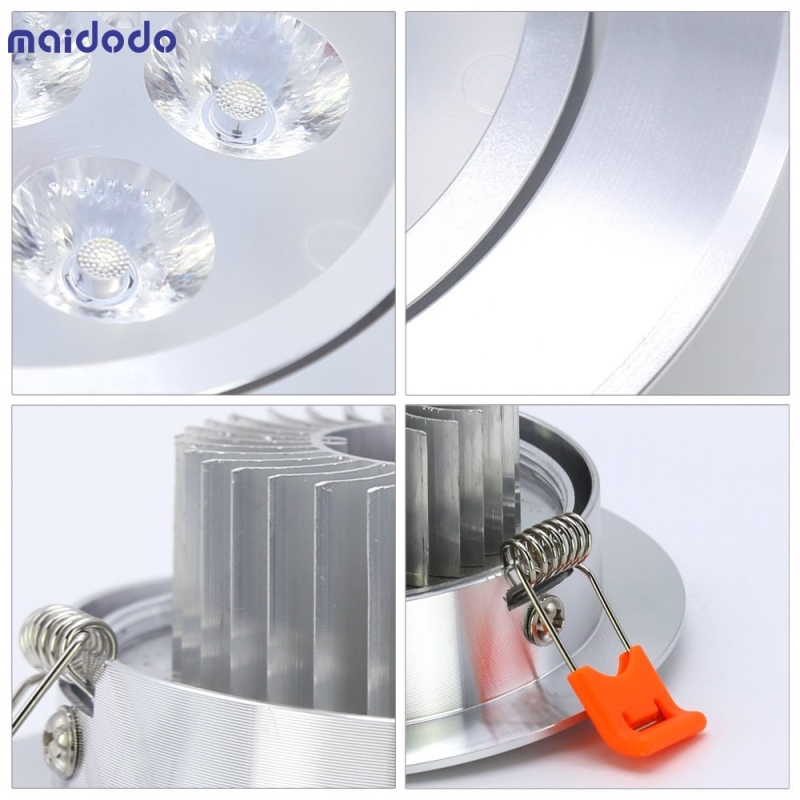 3x 5W LED Recessed Downlight Ceiling Spotlight Cool White Warm White
