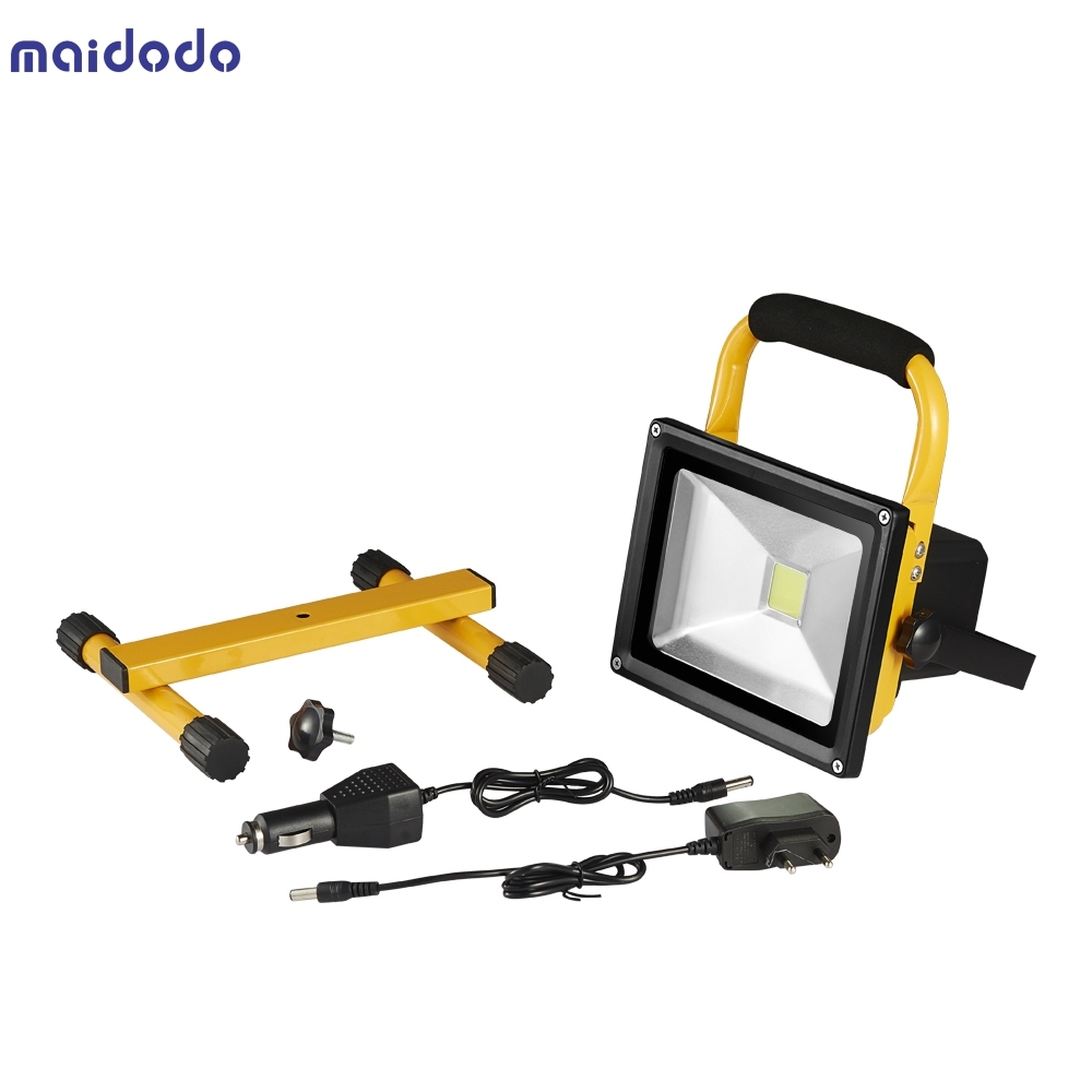 30W Rechargeable Portable LED Flood Spot Lamp Cool White Warm White