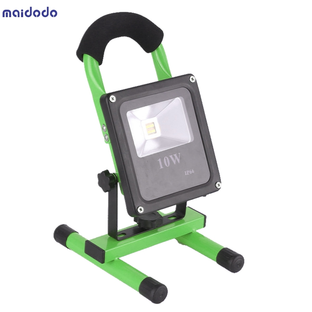Powerful Ultrathin 30W Outdoor Rechargeable Flood Light Warm White Cool White