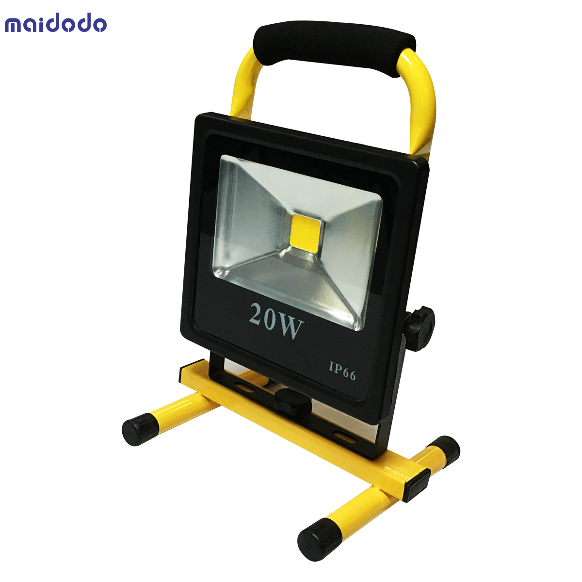 Powerful Ultrathin 30W Outdoor Rechargeable Flood Light Warm White Cool White