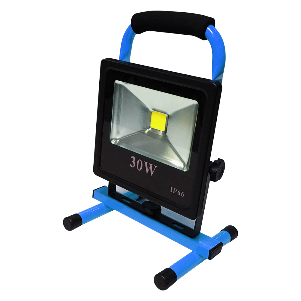 Powerful Ultrathin 50W Outdoor Rechargeable Flood Light Warm White Cool White