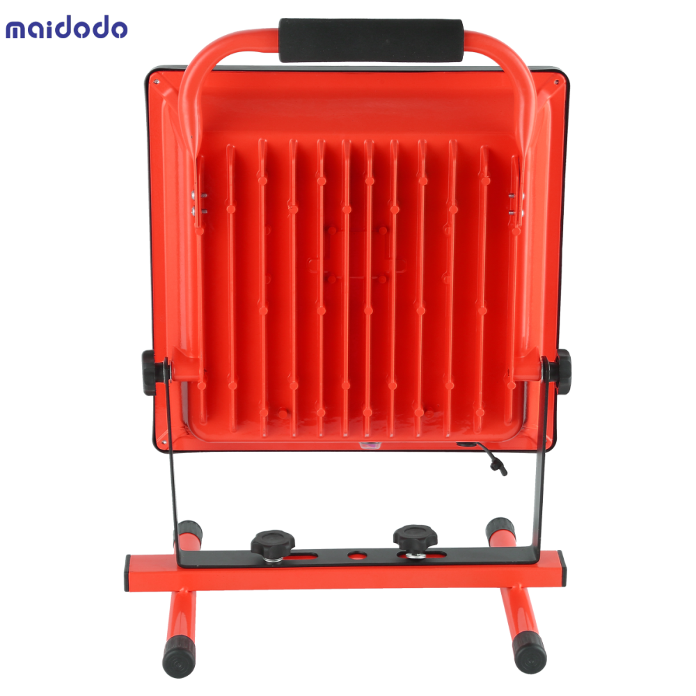 Powerful Ultrathin 50W Outdoor Rechargeable Flood Light Warm White Cool White