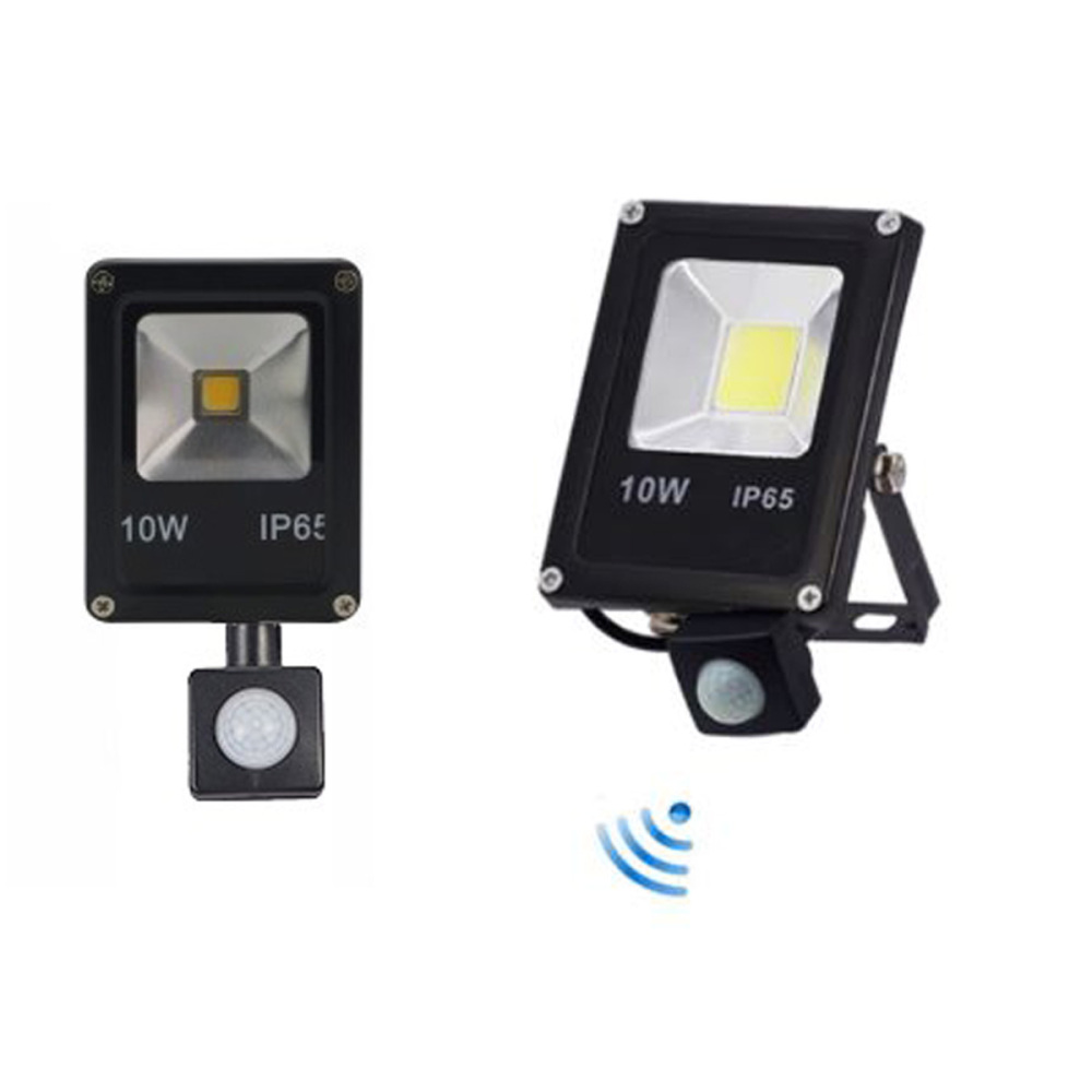 LED Flood Light 10W PIR Motion Sensor Spotlight Warm White Cool White
