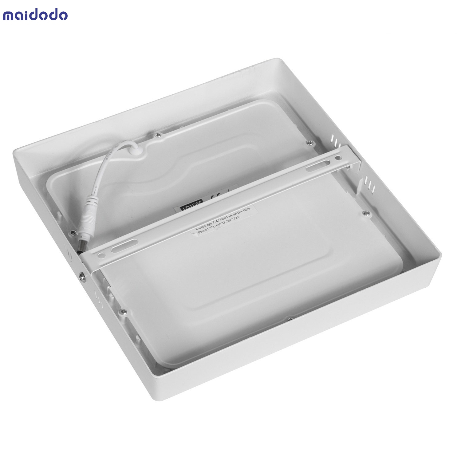 2x Round/Square 12W LED Panel Lamp Surface Mounted Ceiling light Warm/Cool/Neutral White