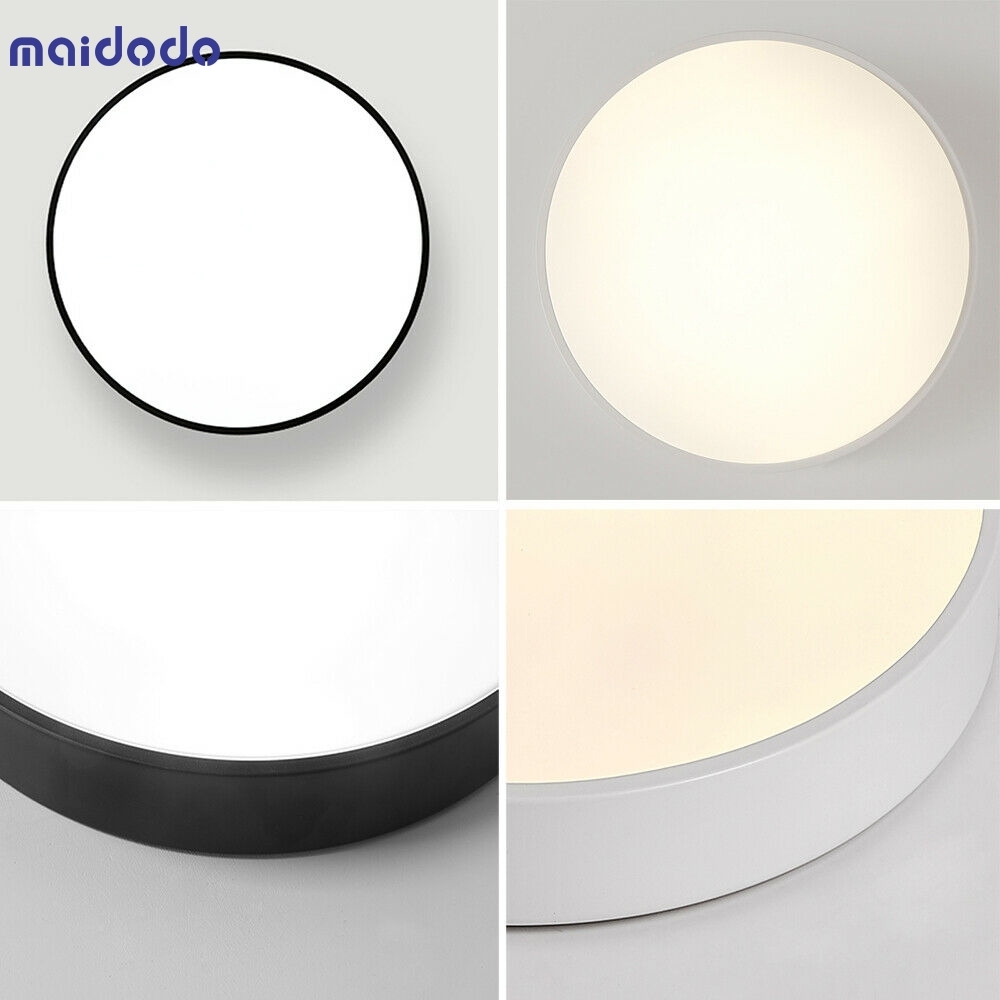 Round/Square 40*40CM Dimmable Fixtures Flush LED Ceiling Light