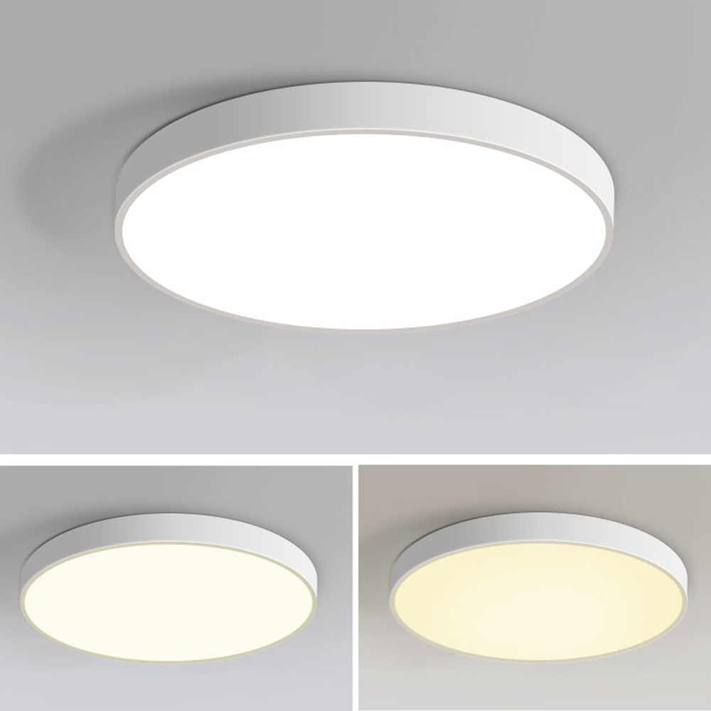 Round/Square 60*60CM Dimmable Fixtures Flush LED Ceiling Light
