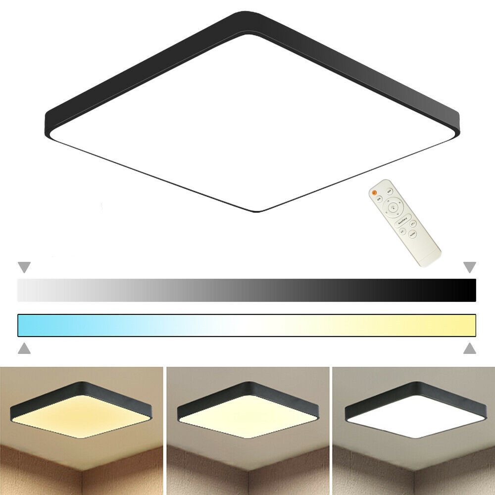 Round/Square 40*40CM Dimmable Fixtures Flush LED Ceiling Light