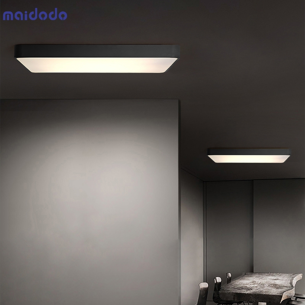 Rectangle 88*62CM Dimmable Fixtures Flush LED Ceiling Light