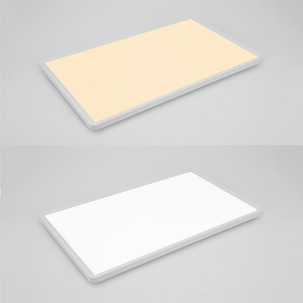 Rectangle 88*62CM Dimmable Fixtures Flush LED Ceiling Light