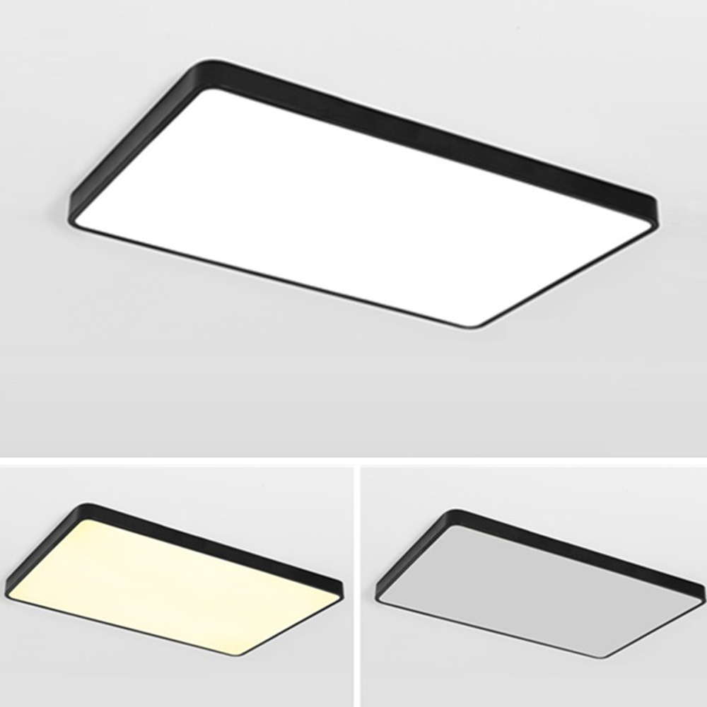 Rectangle 65*43CM Dimmable Fixtures Flush LED Ceiling Light