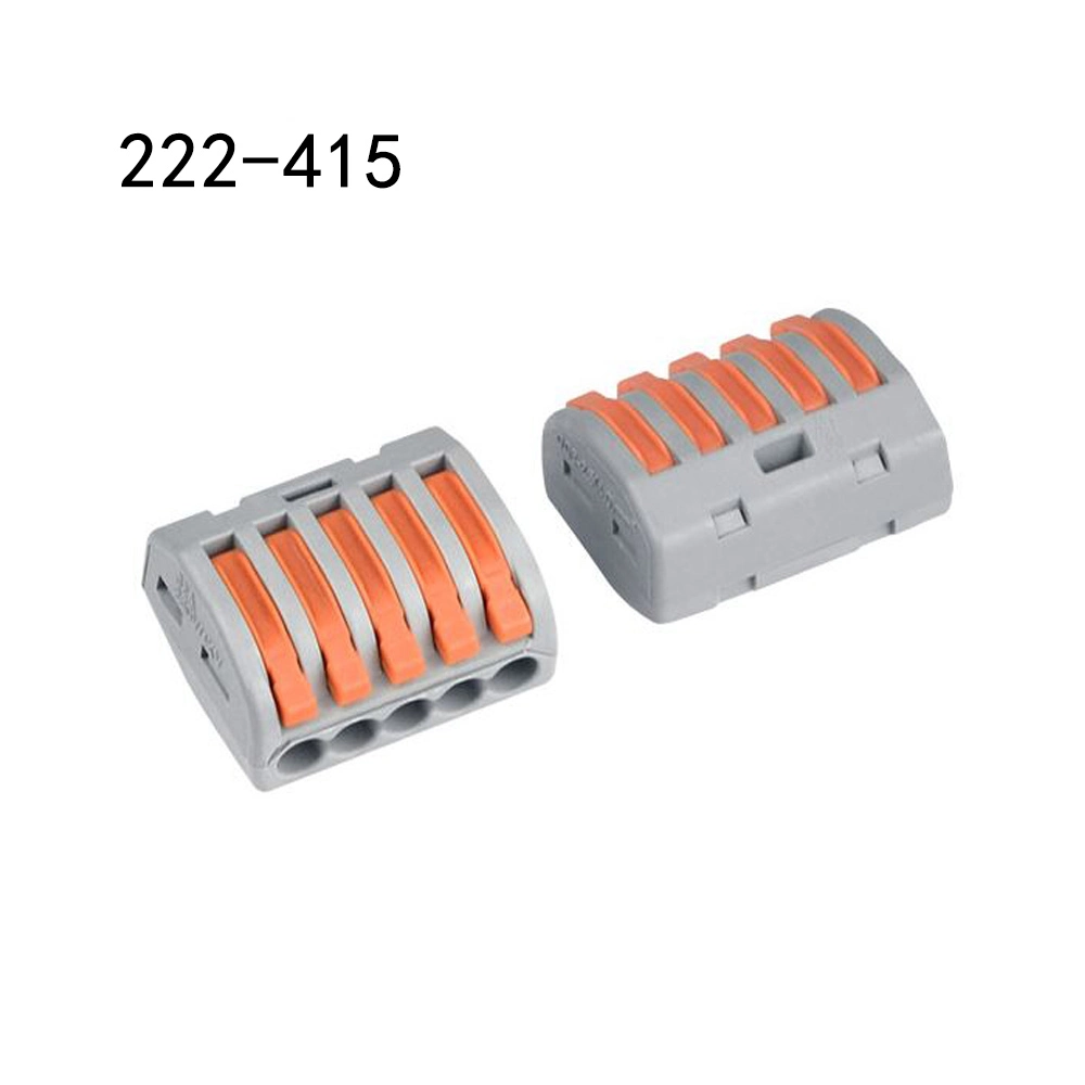 222-415 Plug-in Terminal Block Conductor Universal Compact Wire Wiring ...