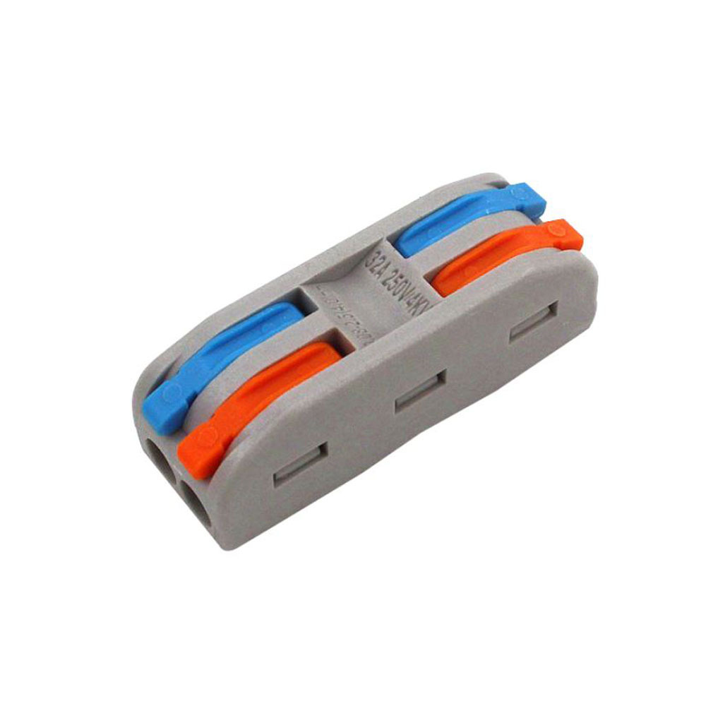 Wire Connector Color 222-412C Universal Compact Wiring Conductor Push-in Terminal Block LED Conector