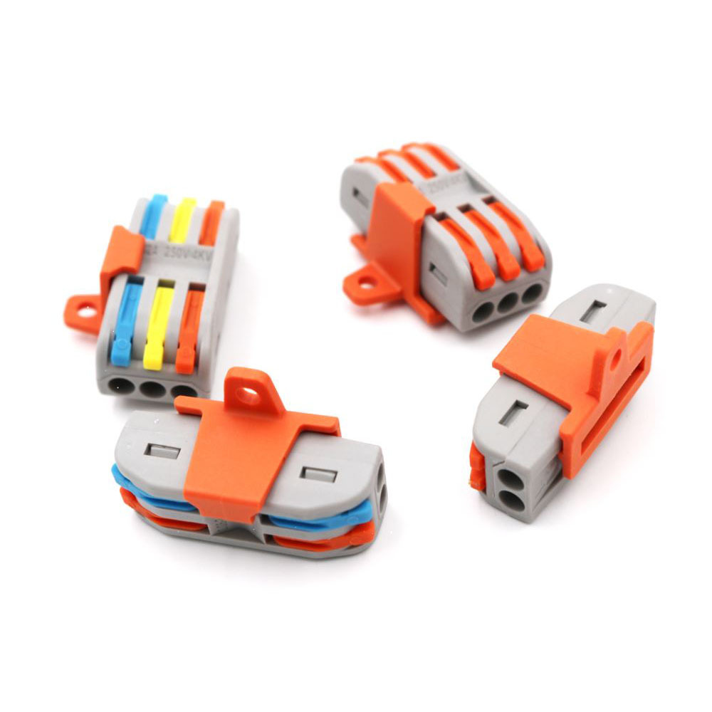 DF-22 Fixed Brackets Support 222-212B 222-213B Universal Compact Wiring Connectors