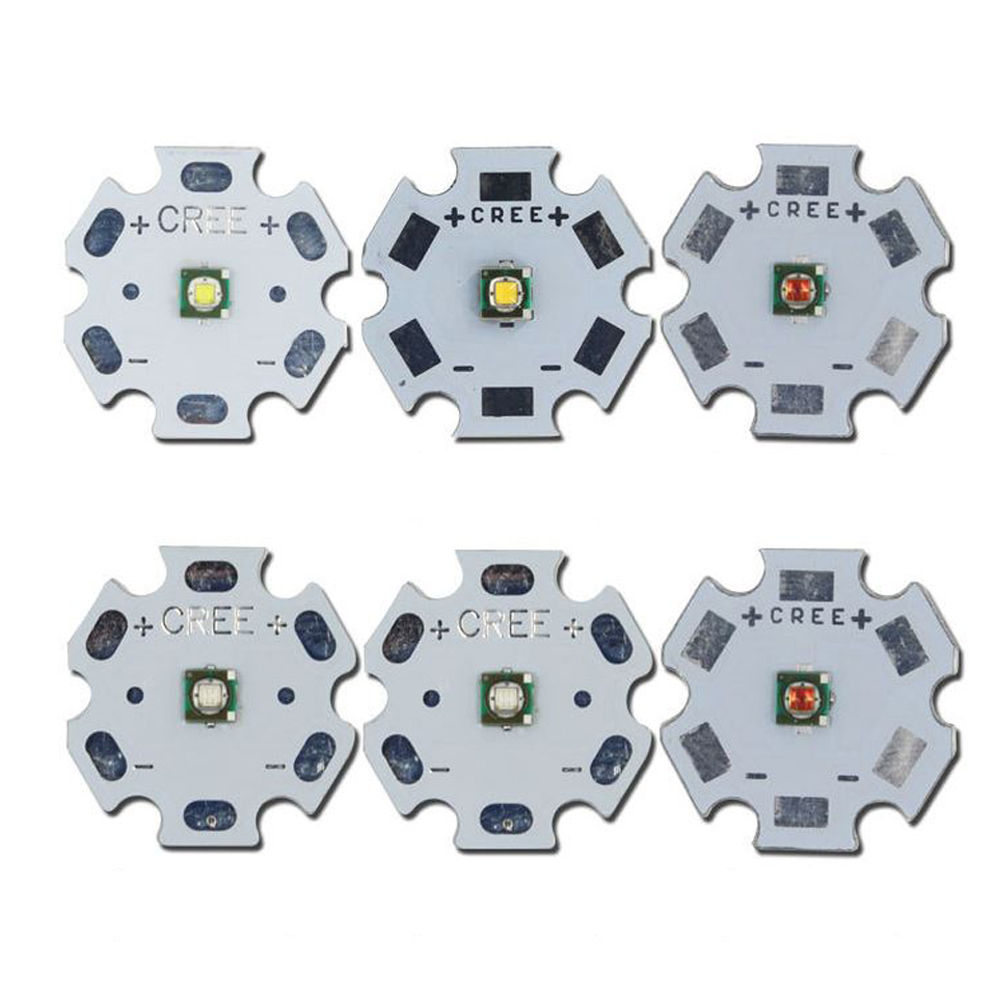 3W Cree LED XPE 3535 SMD High Power LED Diode Warm White Cool White With 16mm 20mm PCB