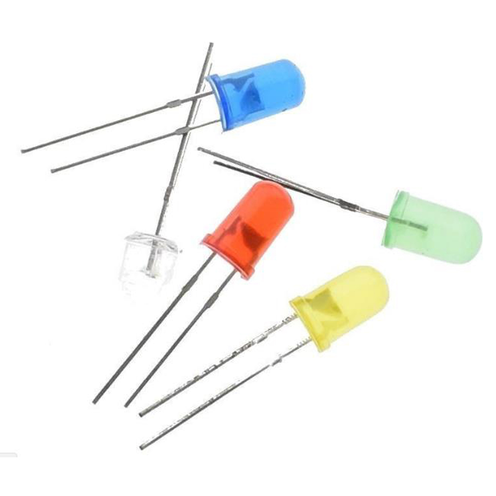 F5 5MM SHOT LED Diode Light Red/Yellow/Blue/White/Green