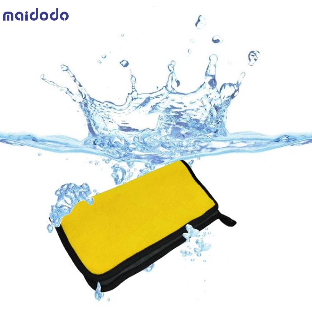 2x 30 * 30/40/60cm double-sided fiber thickened car towel special towel