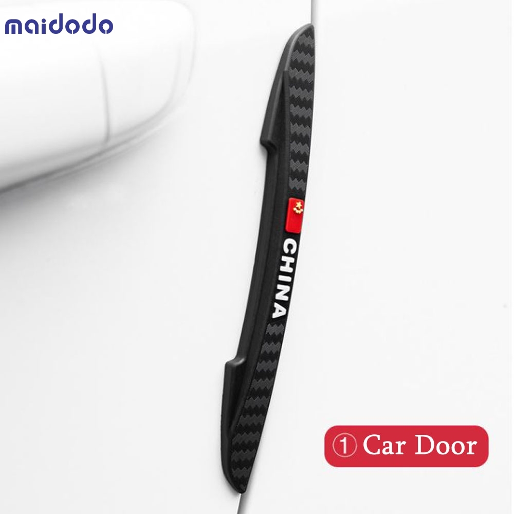 Door crash strip Car door bumper decoration - National flag