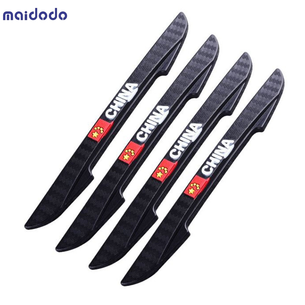 Door crash strip Car door bumper decoration - National flag