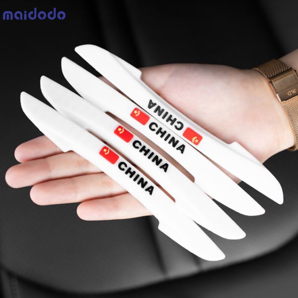 Door crash strip Car door bumper decoration - National flag