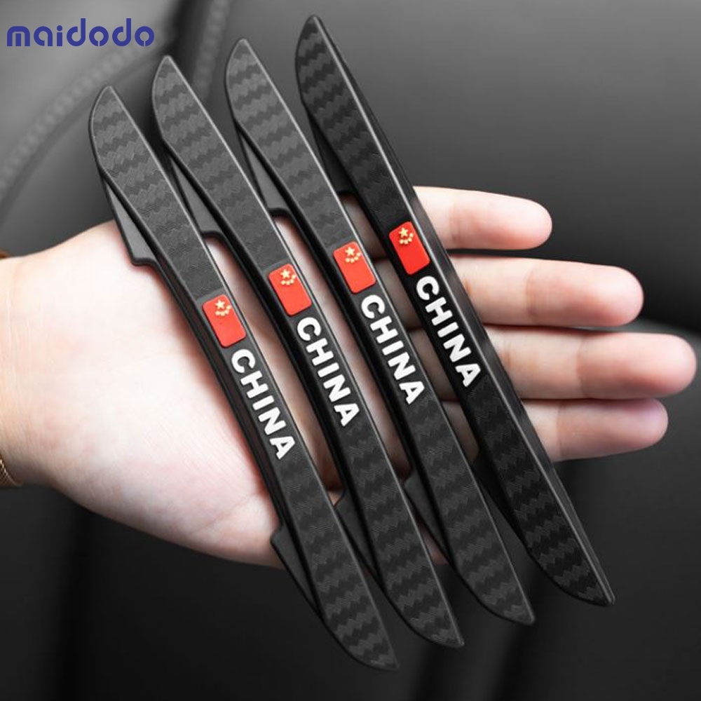Door crash strip Car door bumper decoration - National flag