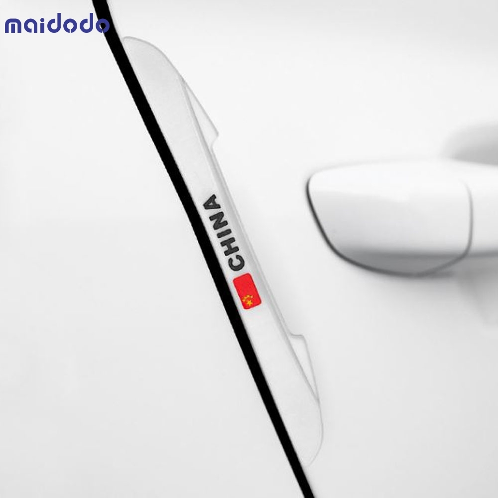 Door crash strip Car door bumper decoration - National flag