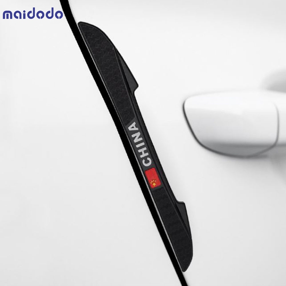 Door crash strip Car door bumper decoration - National flag