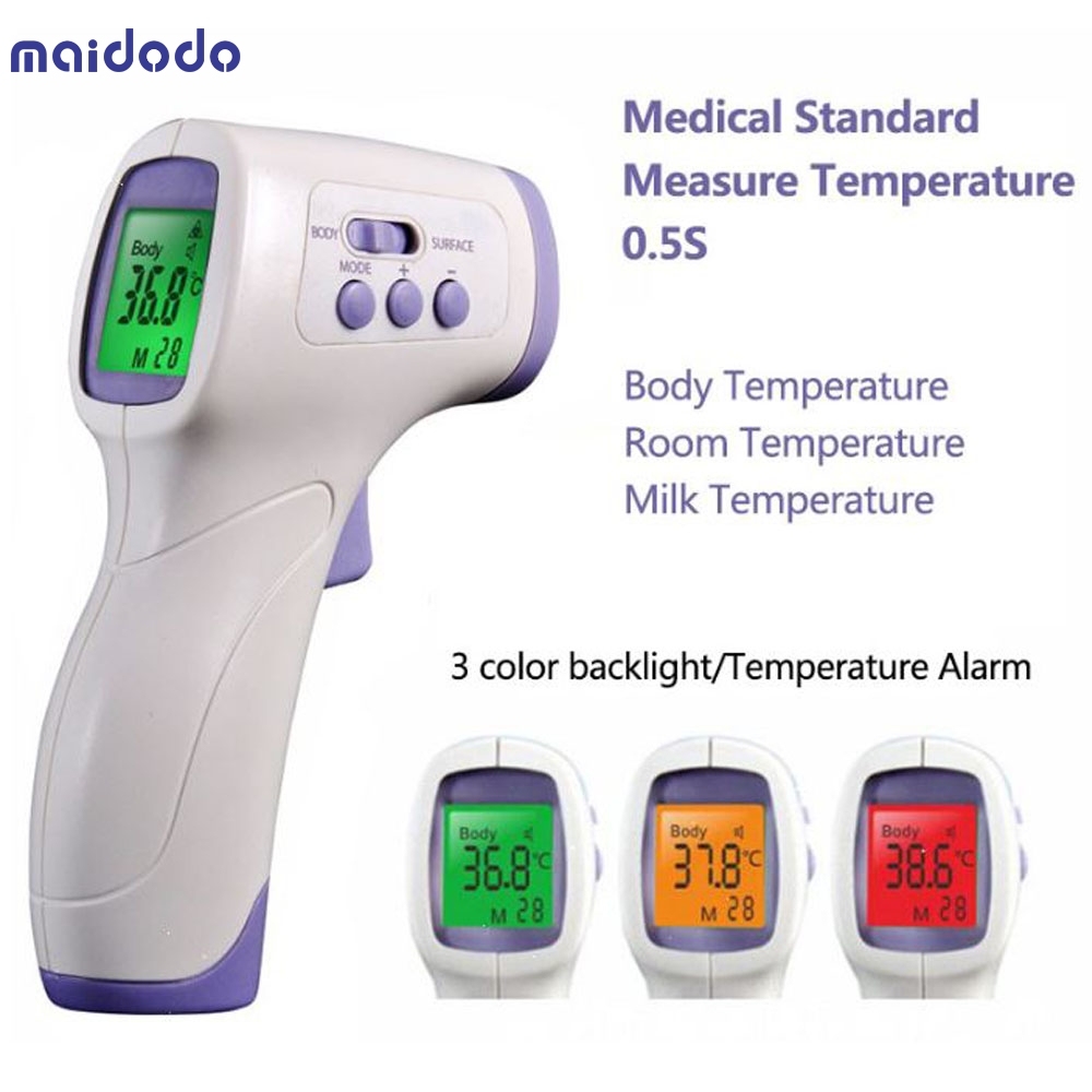 Medical Non-Contact Infrared LCD Digital Thermometer Gun