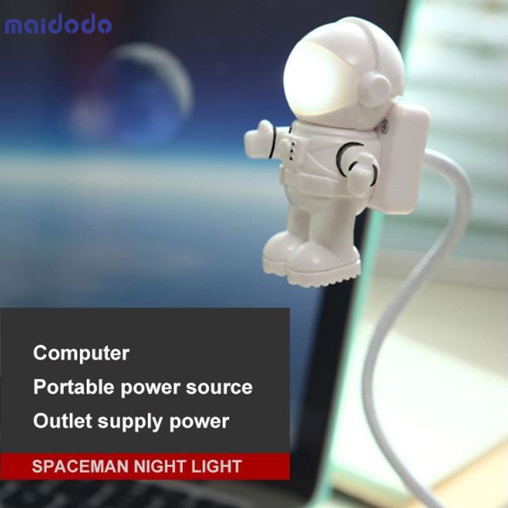 USB chargeable Led spaceman astronaut night light keyboard light