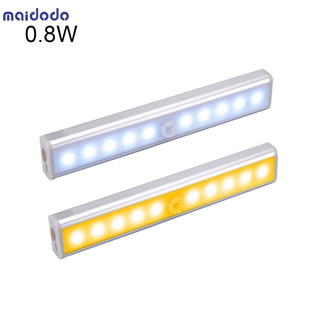 Rechargeable Motion Sensor Closet Cabinet light Wireless Motion sensor led wardrobe lamp