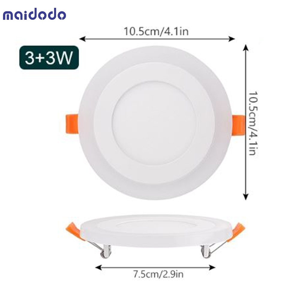 Recessed Kitchen Bedroom Office rgb panel light led cct
