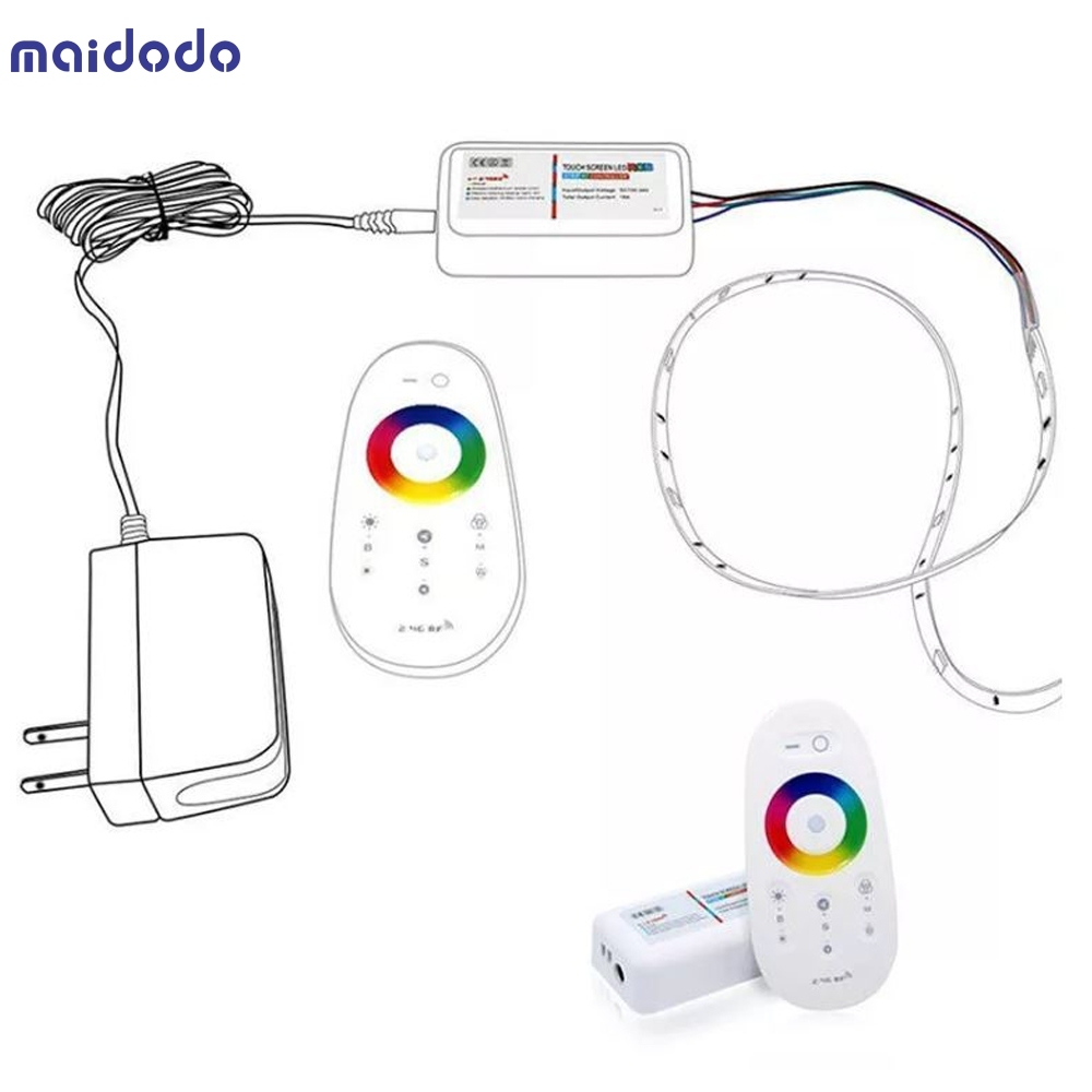 2.4G RF RGBW Touch Controller