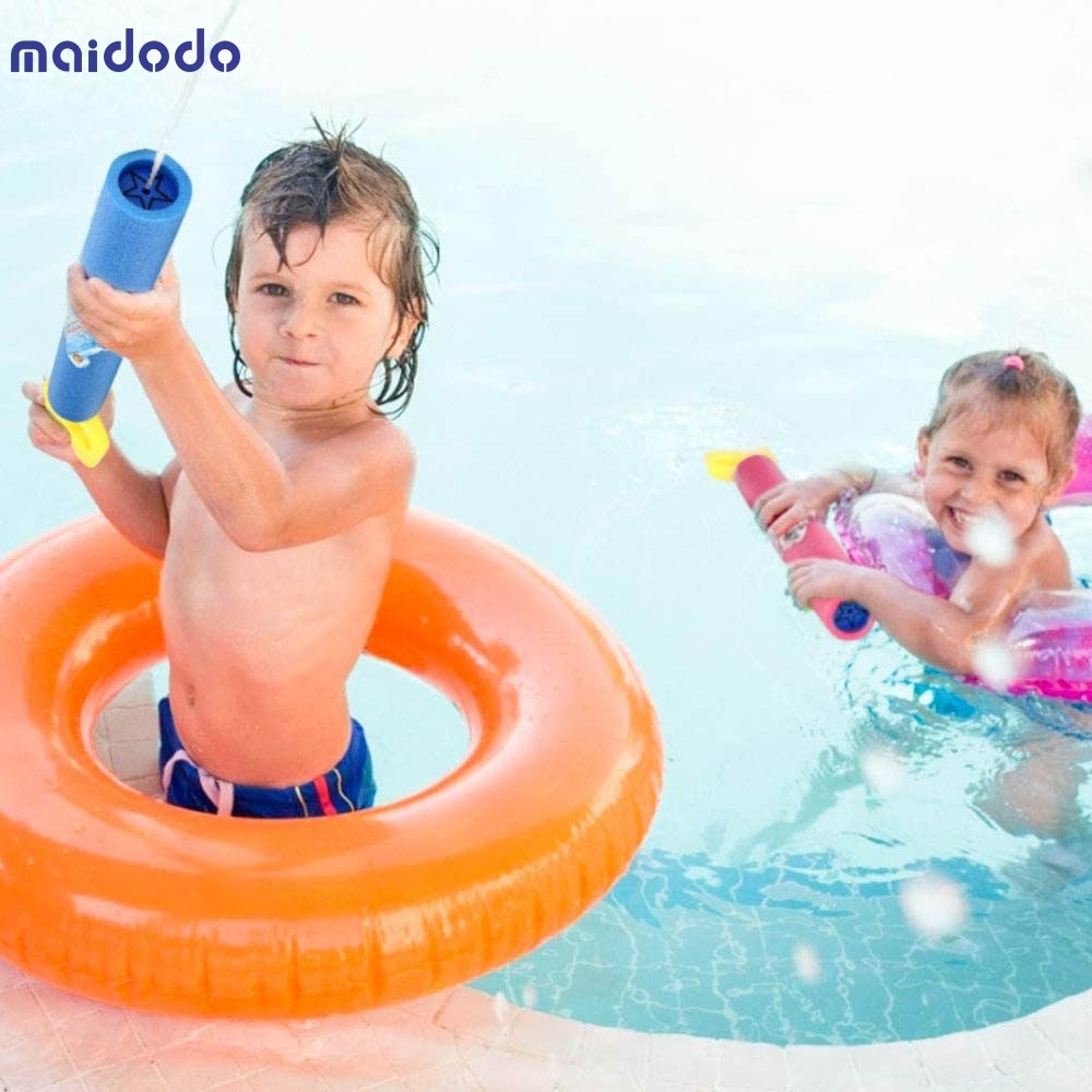Water Gun Water Shooter For Swimming Pool Beach Party Squirter Toy Pearl Cotton Pull Gun Water Pump