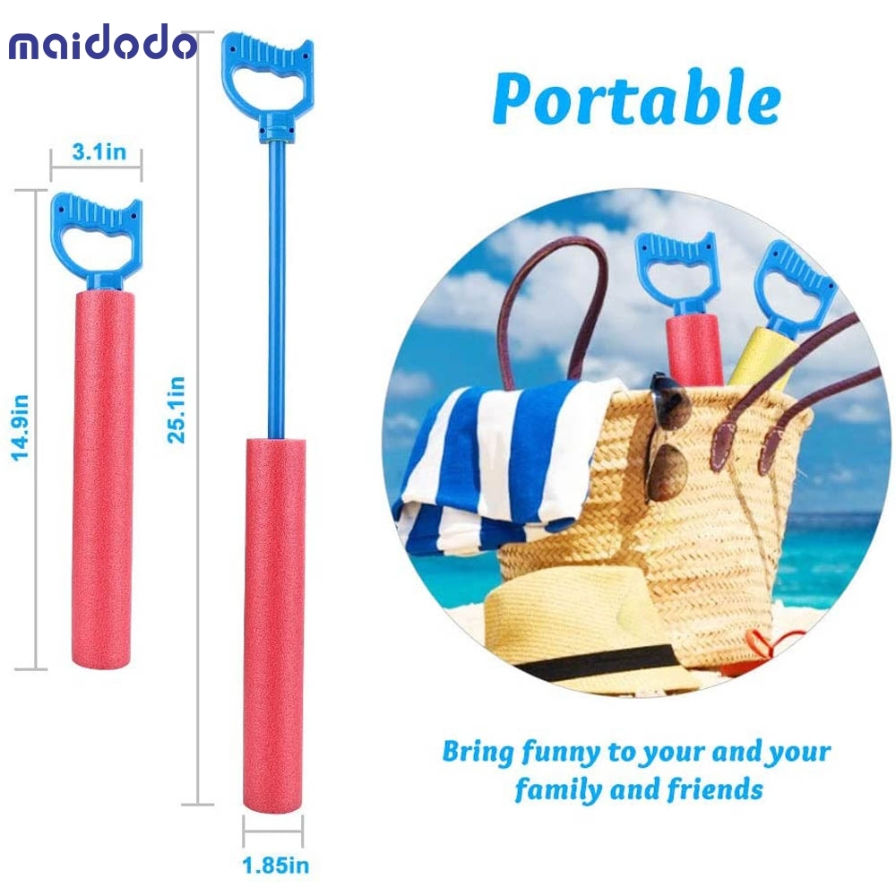 Water Gun Water Shooter For Swimming Pool Beach Party Squirter Toy Pearl Cotton Pull Gun Water Pump