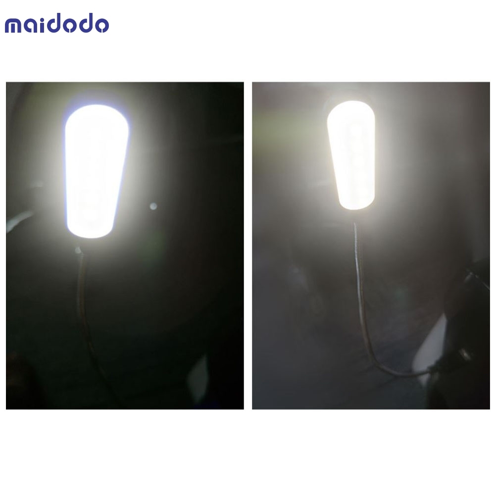 Flexible Bright Night Light Mini LED USB Book Light Reading Lamp Powered By Notebook Computer