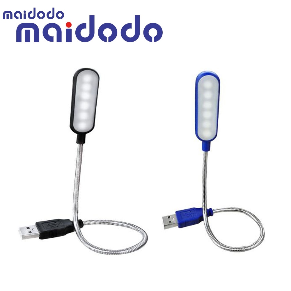 Flexible Bright Night Light Mini LED USB Book Light Reading Lamp Powered By Notebook Computer