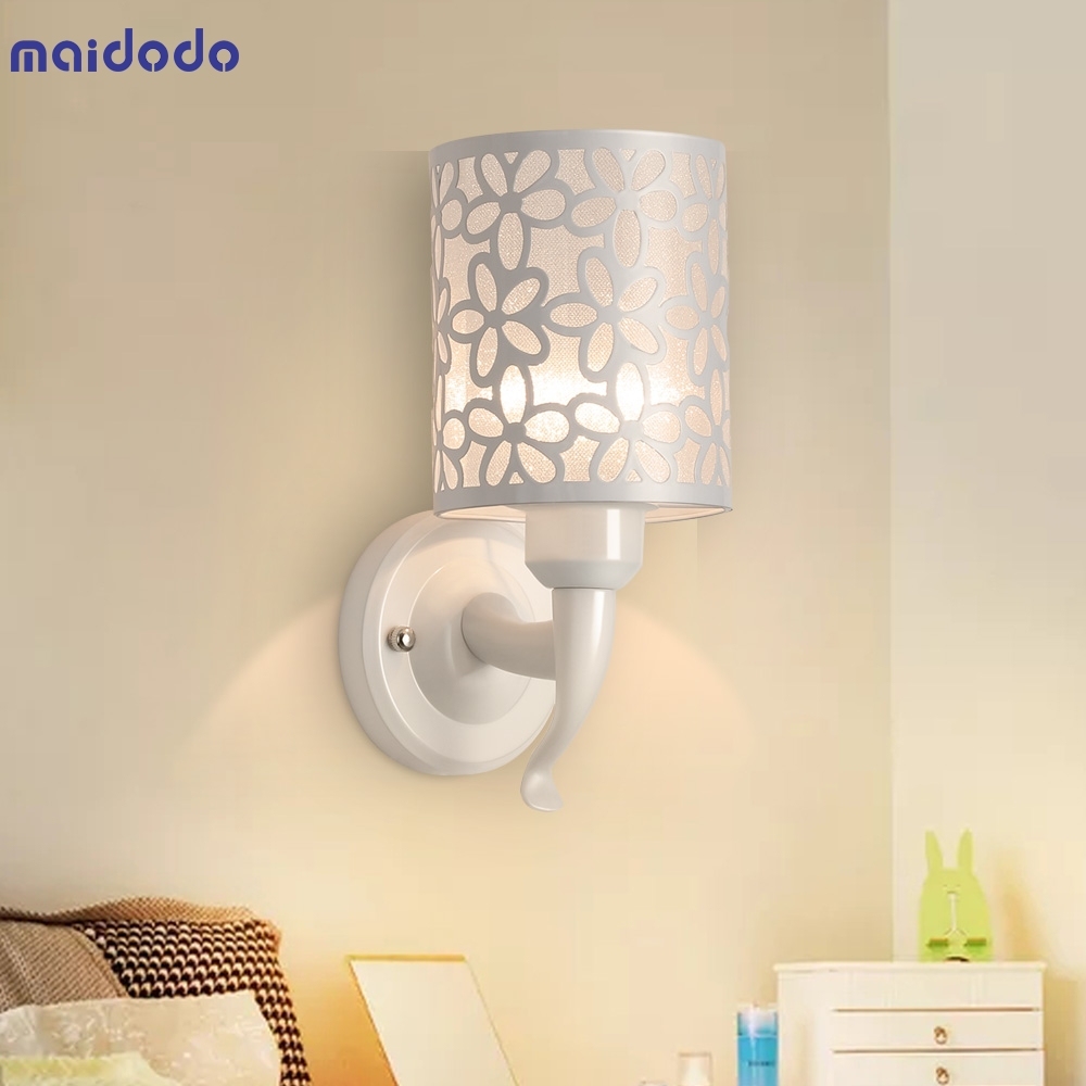 Modern minimalist living room study wall lamp