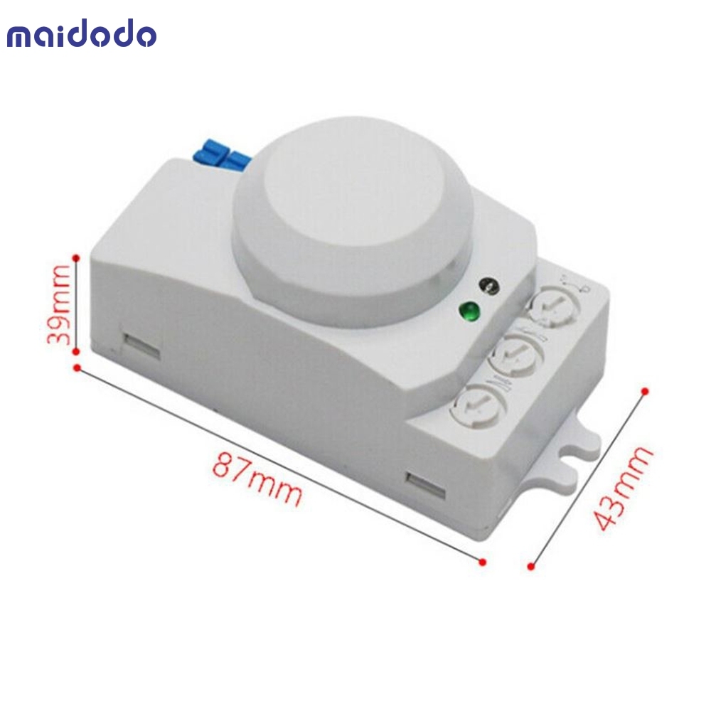 AC 220V-240V 5.8GHz 360° Microwave Movement Motion Detector Sensor Switch For Light Hottest Micro Wave Module