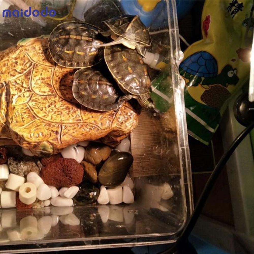 Uva Uvb Reptile Tortoise Heating Lamp Full Spectrum Sunlamps Basking Pet 25W/50W/75W