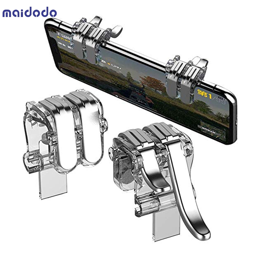 Rules of Survival Mobile Gaming Trigger W6 Gaming Controller Fire Button Aims Button